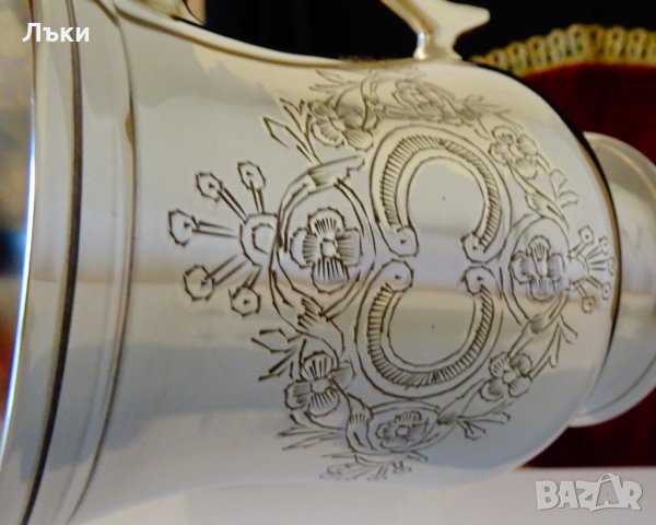 Английски бронзов бокал,халба,чаша,барок. , снимка 6 - Антикварни и старинни предмети - 35649549