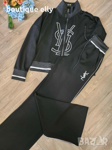 дамски екип в черно , снимка 2 - Спортни екипи - 52484818