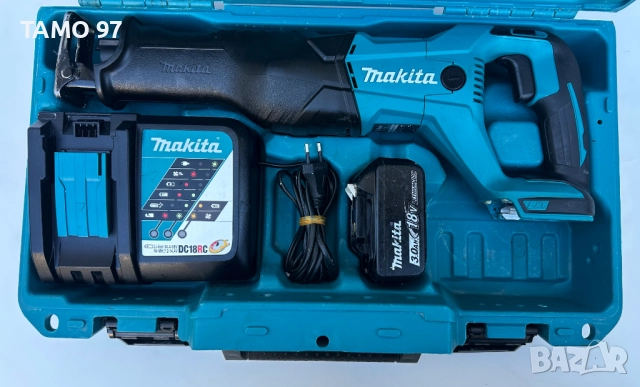 Makita DJR186 - Акумулаторен саблен трион 18V 3.0Ah, снимка 2 - Триони и циркуляри - 52841295