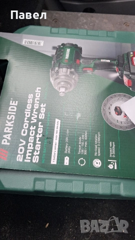 гайковерт парксайд parkside нов , снимка 3 - Винтоверти - 53316778