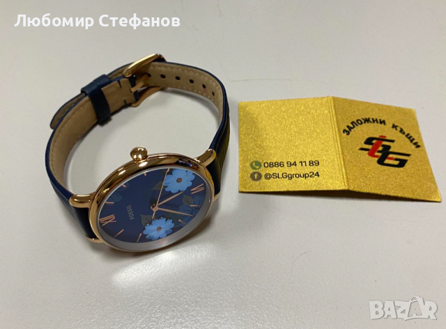 Часовник Fossil Jacqueline ES4673 36mm , снимка 4 - Дамски - 44844400