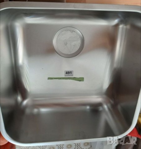 Чисто НОВА Кухненска мивка BLANCO SUPRA 400 U от неръждаема стомана ПРОИЗВЕДЕНА В ГЕРМАНИЯ!  400 мил, снимка 3 - Други - 35103860