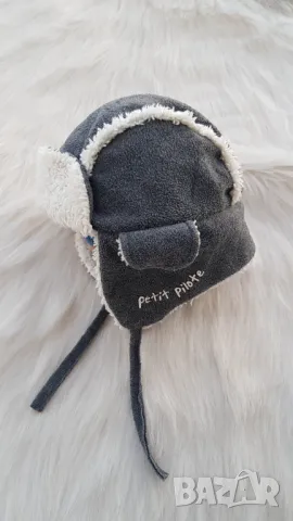 Детска шапка ушанка 1-2 години 