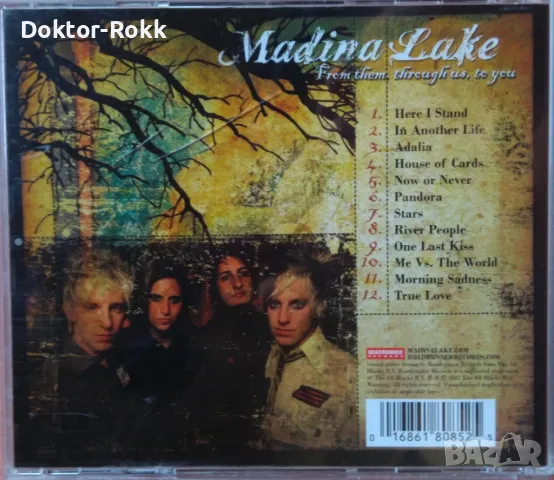 Madina Lake – From Them, Through Us, To You (2007, CD), снимка 2 - CD дискове - 47428146