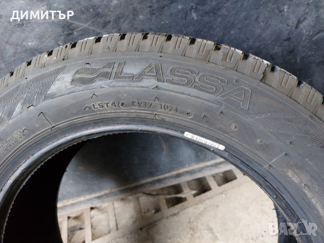 4бр.зимни LASSA 195/60/16C 99T DOT 1021, снимка 5 - Гуми и джанти - 38485616