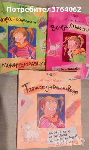 Ванда и бандата на момичемразците Строго секретно! Тайният дневник на Ванда .