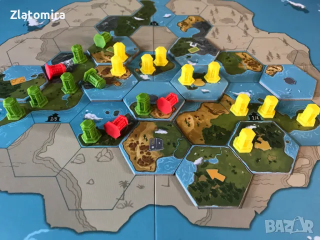 Tapestry board game настолна игра + folded space incert, снимка 6 - Настолни игри - 49183563