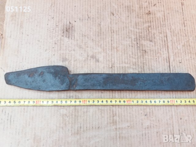 масивен кован сатър, инструмент - възраждане , снимка 14 - Антикварни и старинни предмети - 37348857