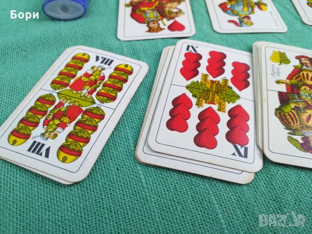 Стари карти 32 броя, снимка 7 - Карти за игра - 33467854