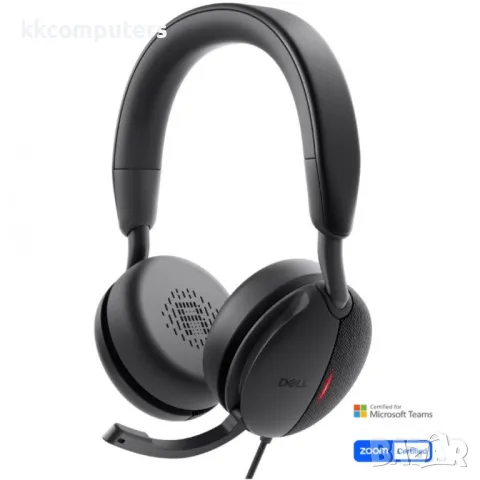 Dell Pro Wired ANC Headset WH5024 + Dell Pro Wired / Wireless Headset Ear Cushions - HE524 Слушалки