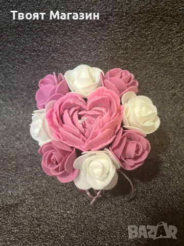 🌷 Бутиково изкушение в кашпа 🌷, снимка 2 - Подаръци за жени - 53231291