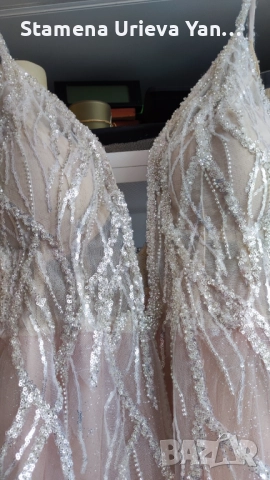 Дизайнерска официална рокля, снимка 6 - Сватбени рокли - 51789370