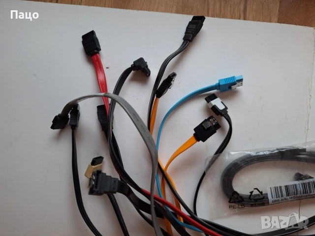 Кабели Sata за харддиск 3,5" или 2,5" sata интерфейс НАД 10 БРОЯ, снимка 3 - Кабели и адаптери - 52897619