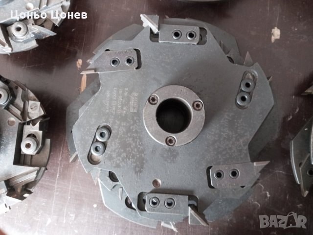 Продавам немски фрезови глави LEITZ DUFIX EXAKT за дървена евродограма., снимка 4 - Резервни части за машини - 14342899