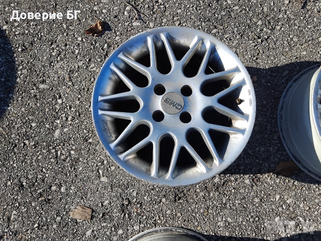 Продавам комплект 4 броя алуминиеви лети джанти марка CMS, Dacia Renault Volkswagen , снимка 6 - Гуми и джанти - 52806801