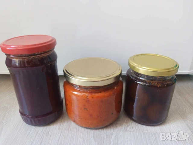 Промо пакет 987 - сладко сини сливи,сладко смокини и едросмляна лютеница, снимка 1