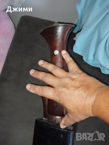 много голямо кукри, снимка 12 - Антикварни и старинни предмети - 51602386