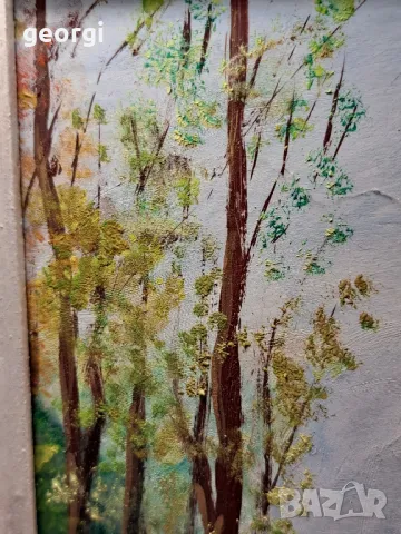 авторска картина пейзаж върху фазер 6/2, снимка 5 - Картини - 49290103