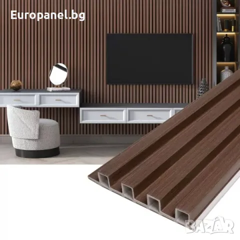 Декоративен PVC Панел – Фенси – 16 х 2.4 х 266 см