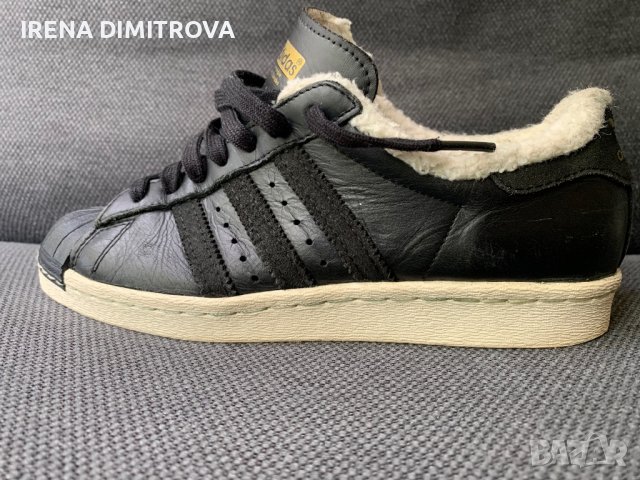 Adidas superstar winter 38 real leather , снимка 8 - Детски маратонки - 37753813