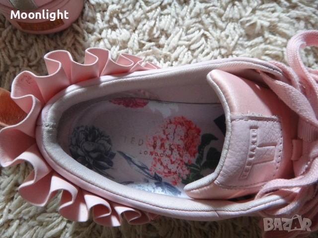 Оригинални розови маратонки Ted Baker, 36 номер, снимка 7 - Маратонки - 52537531