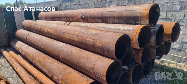 Метални тръби втора употреба дължина 5метра,ф420 втрешно,дебелина на  стената 3,5мм, в Други услуги в гр. Пазарджик - ID38023197 — Bazar.bg