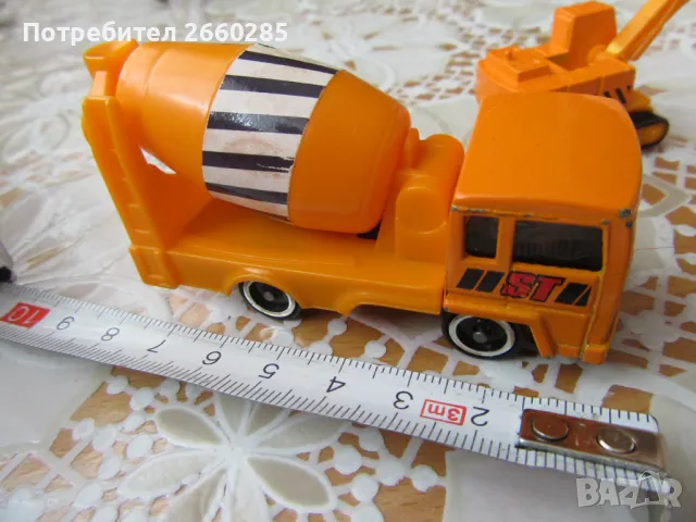 3 бр.МИНИ СТРОИТЕЛНИ МАШИНИ, снимка 2 - Колекции - 49740335