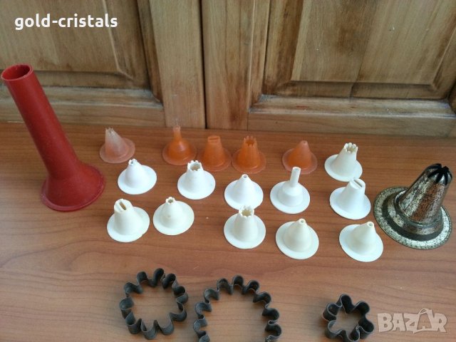 Стари шприцове за сладки, снимка 3 - Антикварни и старинни предмети - 32806607