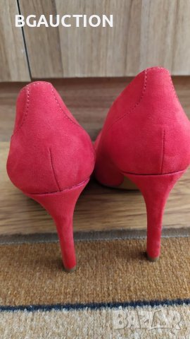Чисто нови официални червени обувки висок ток Karen Millen EU 40, снимка 7 - Дамски обувки на ток - 38101550