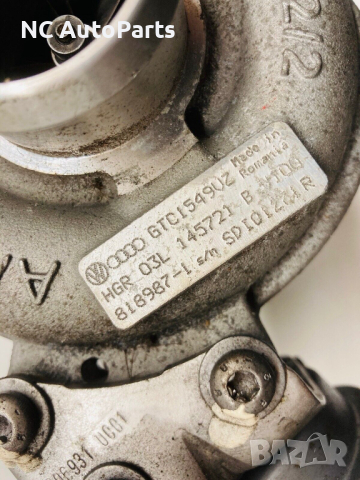 Турбо за АУДИ AUDI A6 C7 2.0 TDI CGLC EURO-5 03L145721B GARRETT 2015, снимка 2 - Части - 44901691