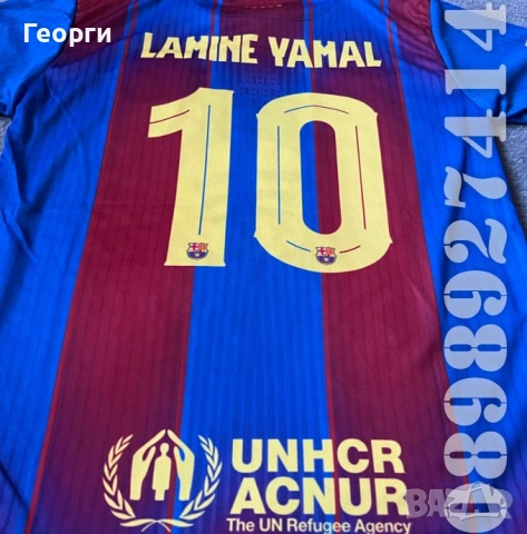 Нови Детски Екипи Barcelona/Барселона Lamine Yamal Сезон 2025/2026, снимка 3 - Футбол - 51569226