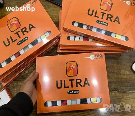 ПРОМО!! Смарт часовник 7в1 Ultra 2.01, снимка 4 - Смарт часовници - 49309288
