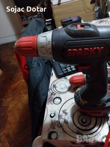 SPARKY BR15E и SPARKY BR12E със куфар за 12Е, снимка 5 - Винтоверти - 52646622