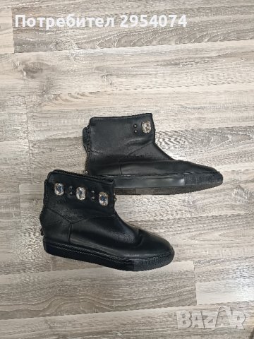 дамски ботуши от естествена кожа 39 и 40номер, снимка 5 - Дамски ботуши - 43151324