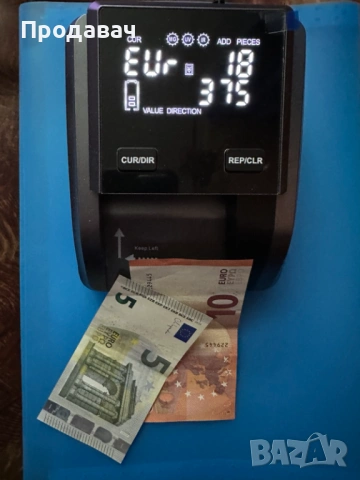Детектор за фалшиви банкноти  EUR , USD, снимка 4 - Друго - 53203804