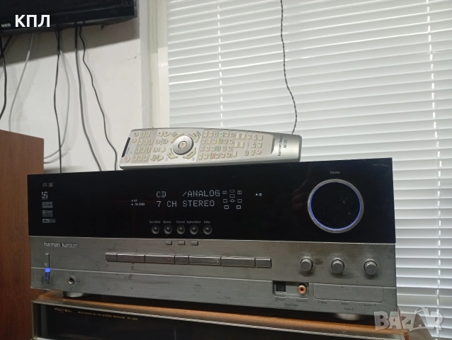 7.1 канален ресивър HARMAN KARDON AVR-335, снимка 2 - Ресийвъри, усилватели, смесителни пултове - 53151149