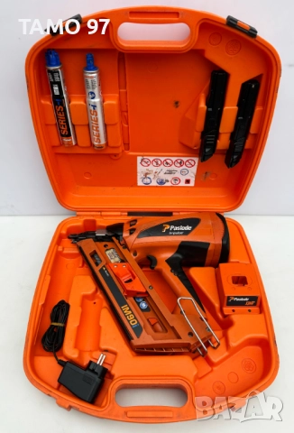 PASLODE IM90i- Акумулаторен такер за дърво 50-90мм, снимка 2 - Други инструменти - 52861472