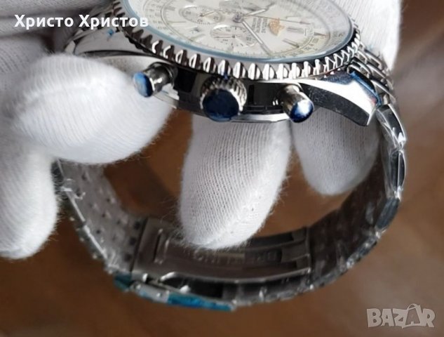 Мъжки луксозен часовник Breitling Navitimer, снимка 3 - Мъжки - 32987260