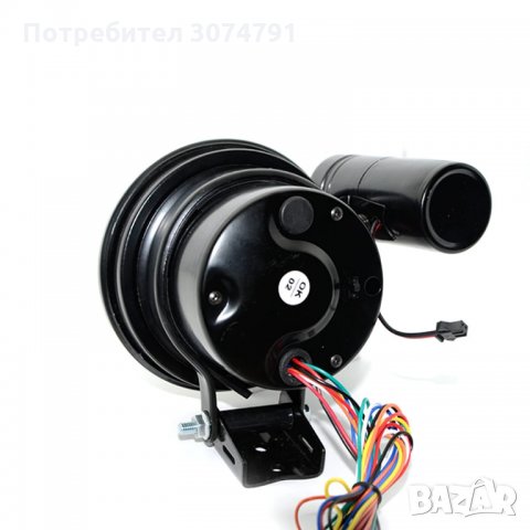 4 в 1 Тахометър 5" Тунинг измервателен уред Оборотомер със Сензор, снимка 3 - Аксесоари и консумативи - 32952989