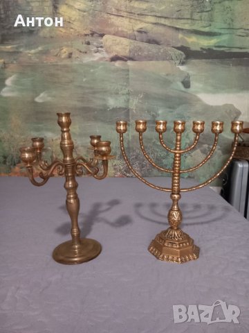 Свещници от месинг.