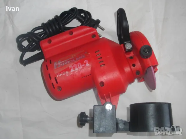 220 вата Немска електрическа МАШИНА ЗАТОЧВАНЕ ВЕРИГИ със забележка искрене ATIKA, снимка 15 - Други инструменти - 47421892