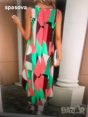 Елегантна туника с графичен принт S , снимка 2 - Туники - 49461782