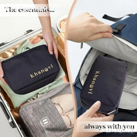 Нова Пътна тоалетна чанта с кука 360° – висящ несесер, органайзер път, снимка 6 - Други стоки за дома - 53569678