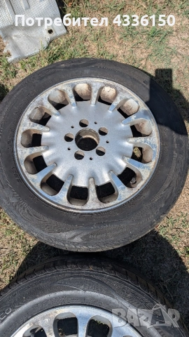 Джанти за Мерцедес 16 цола 225/55/16 W211 W210 W202 W201 W124 , снимка 6 - Гуми и джанти - 51446672