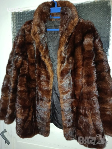 Страхотно късо палто от норка размер L/XL