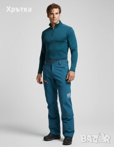 Ortovox Merino Softshell Pant - Оригинален мъжки туристически панталон р-р S-M, снимка 4 - Панталони - 53571937