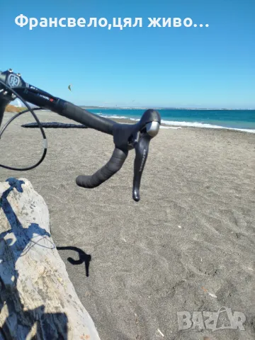 28 цола шосеен карбон велосипед размер 55 вертикално и хоризонтално , снимка 3 - Велосипеди - 47375907