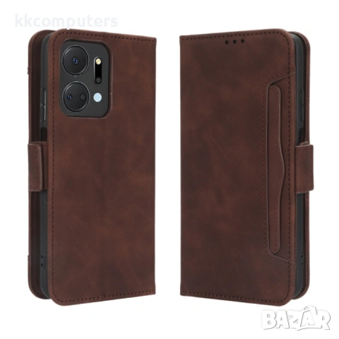 Honor X7a Wallet Калъф и Протектор, снимка 4 - Калъфи, кейсове - 53431467