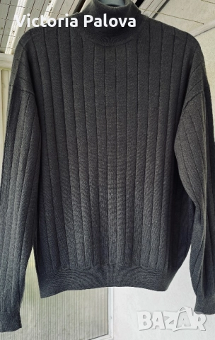 Луксозен пуловер SAND COPENHAGEN  унисекс, снимка 2 - Пуловери - 52154754