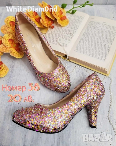 Разпродажба!!! Уникални дамски обувки номер 38💥 , снимка 6 - Дамски обувки на ток - 52821032